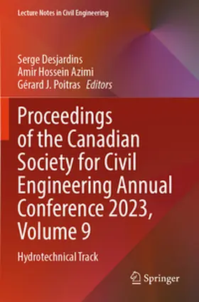 Desjardins / Azimi / Poitras |  Proceedings of the Canadian Society for Civil Engineering Annual Conference 2023, Volume 9 | Buch |  Sack Fachmedien