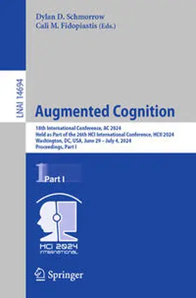 Schmorrow / Fidopiastis | Augmented Cognition | E-Book | sack.de