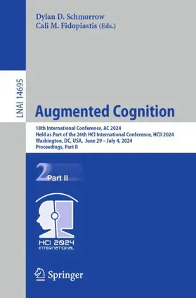 Fidopiastis / Schmorrow |  Augmented Cognition | Buch |  Sack Fachmedien