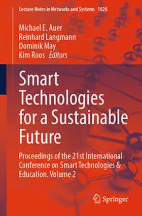 Auer / Roos / Langmann |  Smart Technologies for a Sustainable Future | Buch |  Sack Fachmedien