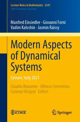 Einsiedler / Bonanno / Kaloshin |  Modern Aspects of Dynamical Systems | Buch |  Sack Fachmedien