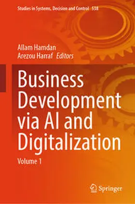 Hamdan / Harraf | Business Development via AI and Digitalization | E-Book | sack.de