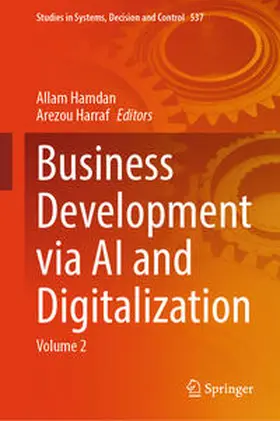 Hamdan / Harraf | Business Development via AI and Digitalization | E-Book | sack.de