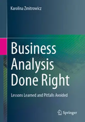 Zmitrowicz | Business Analysis Done Right | E-Book | sack.de