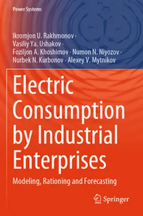 Rakhmonov / Ushakov / Khoshimov |  Electric Consumption by Industrial Enterprises | Buch |  Sack Fachmedien
