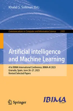 Soliman | Artificial intelligence and Machine Learning | E-Book | www2.sack.de