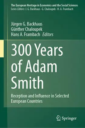 Backhaus / Chaloupek / Frambach | 300 Years of Adam Smith | E-Book | sack.de