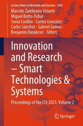 Vizuete / Botto-Tobar / Casillas |  Innovation and Research - Smart Technologies & Systems | Buch |  Sack Fachmedien