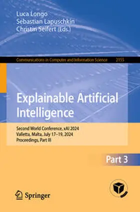 Longo / Lapuschkin / Seifert |  Explainable Artificial Intelligence | eBook | Sack Fachmedien