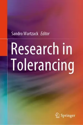 Wartzack |  Research in Tolerancing | Buch |  Sack Fachmedien