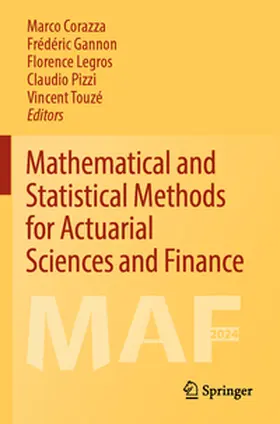 Corazza / Gannon / Legros |  Mathematical and Statistical Methods for Actuarial Sciences and Finance | Buch |  Sack Fachmedien