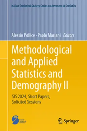 Pollice / Mariani |  Methodological and Applied Statistics and Demography II | Buch |  Sack Fachmedien