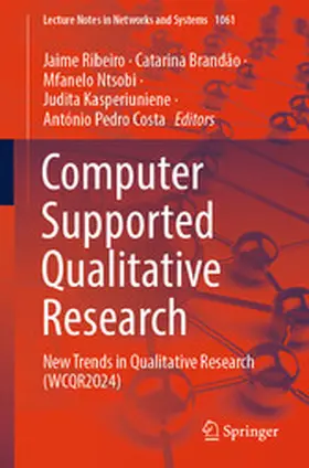 Ribeiro / Brandão / Ntsobi |  Computer Supported Qualitative Research | eBook | Sack Fachmedien