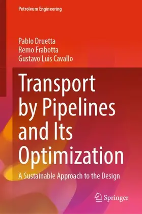 Druetta / Cavallo / Frabotta |  Transport by Pipelines and Its Optimization | Buch |  Sack Fachmedien
