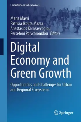Mavri / Polychronidou / Ikouta Mazza |  Digital Economy and Green Growth | Buch |  Sack Fachmedien