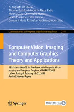 de Sousa / Bashford-Rogers / Paljic |  Computer Vision, Imaging and Computer Graphics Theory and Applications | eBook | Sack Fachmedien