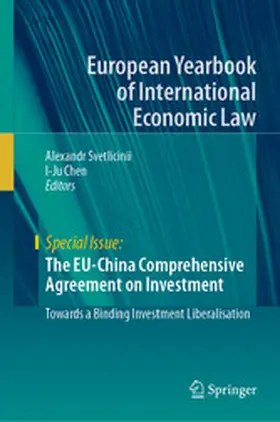 Svetlicinii / Chen |  The EU-China Comprehensive Agreement on Investment | eBook | Sack Fachmedien