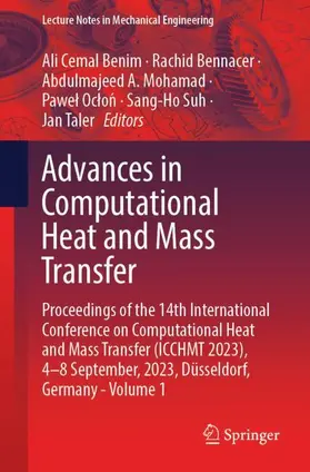 Benim / Bennacer / Taler |  Advances in Computational Heat and Mass Transfer | Buch |  Sack Fachmedien