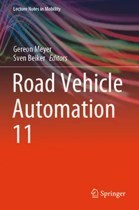 Meyer / Beiker |  Road Vehicle Automation 11 | Buch |  Sack Fachmedien