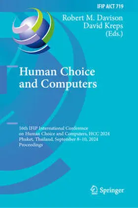 Davison / Kreps | Human Choice and Computers | E-Book | sack.de