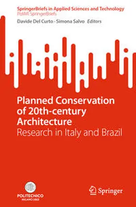 Del Curto / Salvo |  Planned Conservation of 20th-century Architecture | eBook | Sack Fachmedien