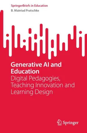 Pratschke |  Generative AI and Education | Buch |  Sack Fachmedien