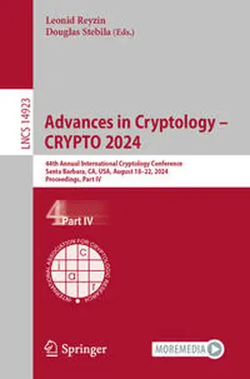 Reyzin / Stebila | Advances in Cryptology – CRYPTO 2024 | E-Book | sack.de