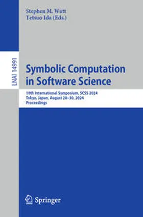 Watt / Ida |  Symbolic Computation in Software Science | eBook | Sack Fachmedien