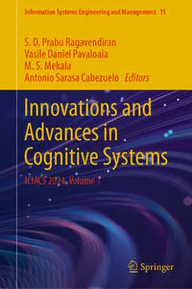 Ragavendiran / Pavaloaia / Mekala |  Innovations and Advances in Cognitive Systems | eBook | Sack Fachmedien