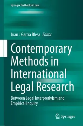 Garcia Blesa |  Contemporary Methods in International Legal Research | Buch |  Sack Fachmedien