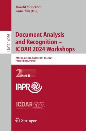 Zhu / Mouchère |  Document Analysis and Recognition - ICDAR 2024 Workshops | Buch |  Sack Fachmedien