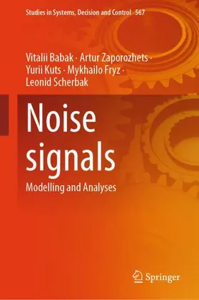 Babak / Zaporozhets / Scherbak |  Noise signals | Buch |  Sack Fachmedien