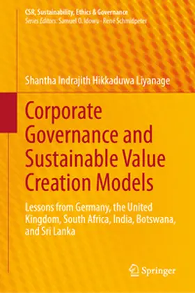 Liyanage |  Corporate Governance and Sustainable Value Creation Models | Buch |  Sack Fachmedien