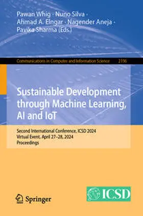 Whig / Silva / Elngar | Sustainable Development through Machine Learning, AI and IoT | E-Book | www2.sack.de