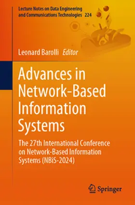 Barolli |  Advances in Network-Based Information Systems | eBook | Sack Fachmedien