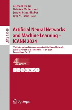 Wand / Malinovská / Schmidhuber |  Artificial Neural Networks and Machine Learning - ICANN 2024 | Buch |  Sack Fachmedien
