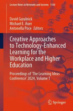 Guralnick / Poce / Auer |  Creative Approaches to Technology-Enhanced Learning for the Workplace and Higher Education | Buch |  Sack Fachmedien