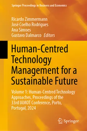 Zimmermann / Rodrigues / Simoes |  Human-Centred Technology Management for a Sustainable Future | eBook | Sack Fachmedien