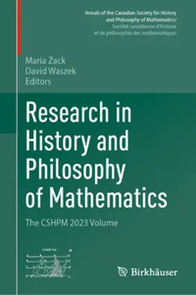 Zack / Waszek | Research in History and Philosophy of Mathematics | E-Book | sack.de