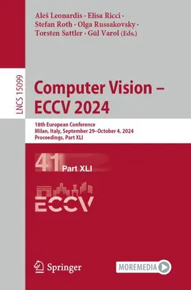 Leonardis / Ricci / Varol |  Computer Vision - ECCV 2024 | Buch |  Sack Fachmedien