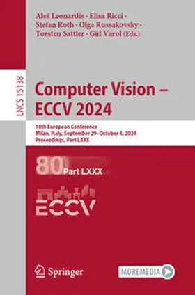 Leonardis / Ricci / Roth |  Computer Vision - ECCV 2024 | Buch |  Sack Fachmedien