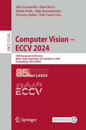 Leonardis / Ricci / Roth |  Computer Vision - ECCV 2024 | Buch |  Sack Fachmedien