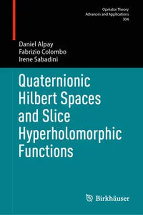 Alpay / Colombo / Sabadini |  Quaternionic Hilbert Spaces and Slice Hyperholomorphic Functions | eBook | Sack Fachmedien
