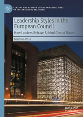 Vass | Leadership Styles in the European Council | E-Book | sack.de