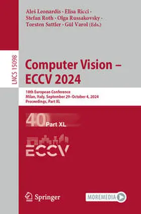 Leonardis / Ricci / Roth |  Computer Vision - ECCV 2024 | Buch |  Sack Fachmedien