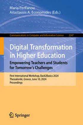 Perifanou / Economides | Digital Transformation in Higher Education. Empowering Teachers and Students for Tomorrow’s Challenges | E-Book | sack.de