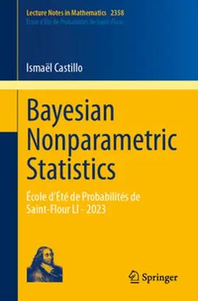 Castillo |  Bayesian Nonparametric Statistics | Buch |  Sack Fachmedien