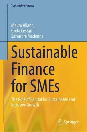 Aliano / Madonna / Cestari |  Sustainable Finance for SMEs | Buch |  Sack Fachmedien