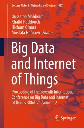 Mahboub / Hefnawi / Haddouch |  Big Data and Internet of Things | Buch |  Sack Fachmedien