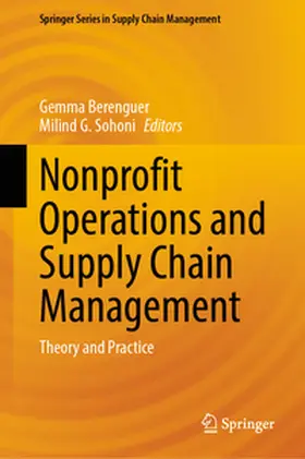 Sohoni / Berenguer |  Nonprofit Operations and Supply Chain Management | Buch |  Sack Fachmedien